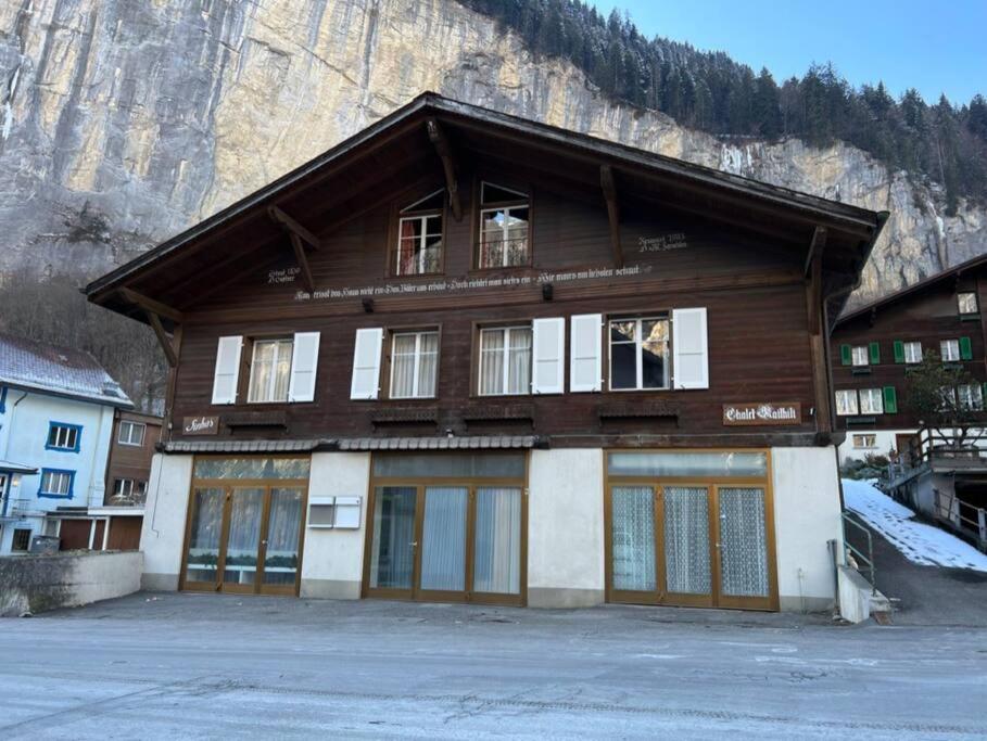 Chalet Maithili Lauterbrunnen -152-Year-Old Majestic Chalet Dış mekan fotoğraf